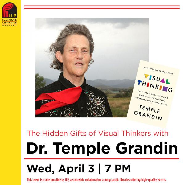 Image for event: Dr. Temple Grandin: Hidden Gifts of Visual Thinkers (Zoom)