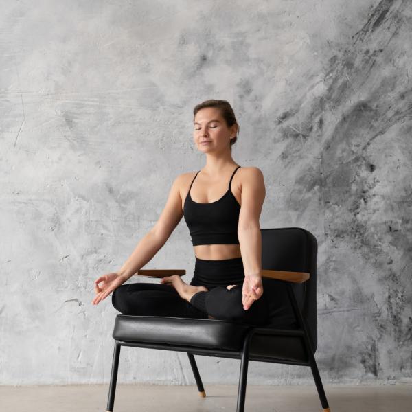 Image for event: Chair Yoga (Zoom)